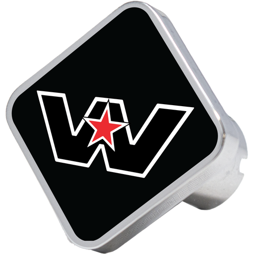 CK-WS-S-6090 Western Star Logo Square Knob Black