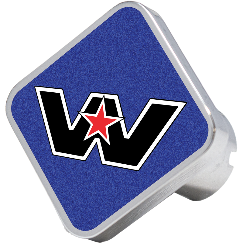 CK-WS-S-7747 Western Star square knob, blue