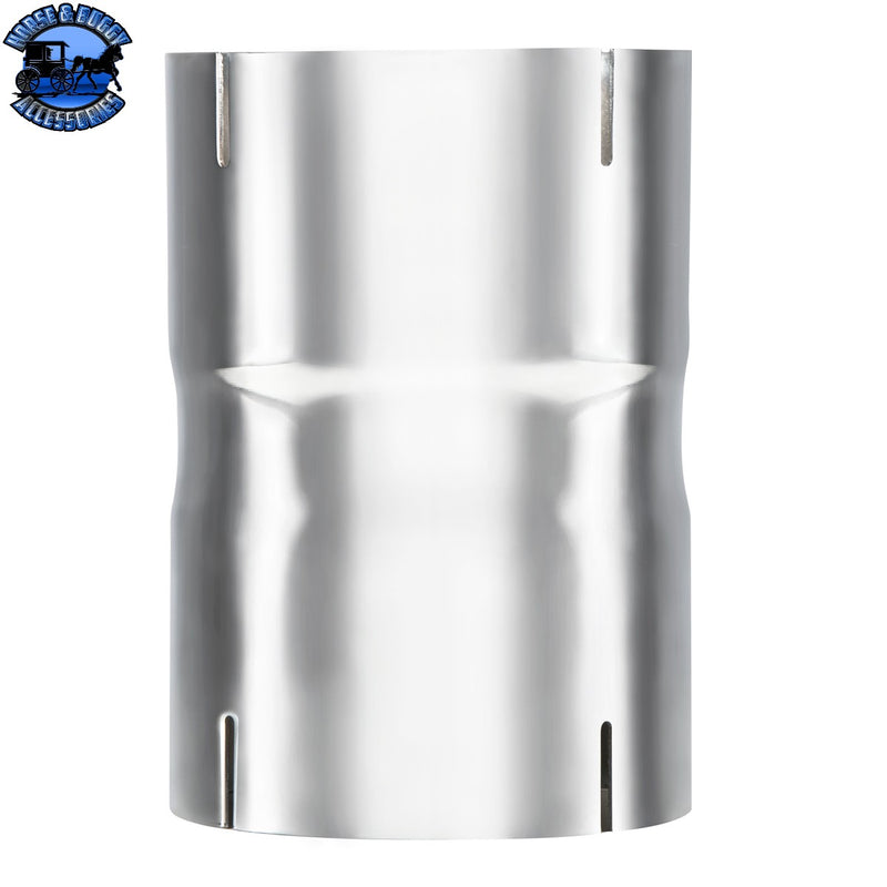 UP-CN-6-8C Chrome Exhaust Connector 6" I.D. To 6" I.D.