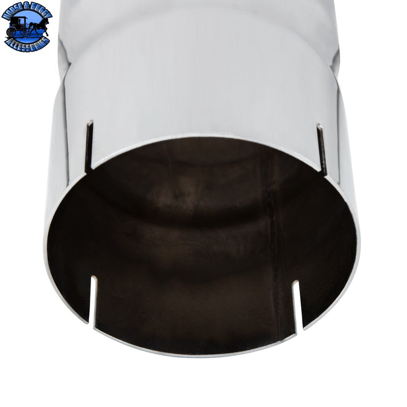 UP-CN-6-8C Chrome Exhaust Connector 6" I.D. To 6" I.D.