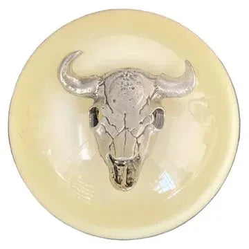 Cow Skull Shift Knobs (1/2"-13 female threads) Twisted Shifterz (Choose Color) SHIFTER Ivory Wheat