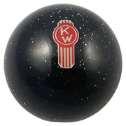 Kenworth Emblem Shift Knobs (1/2"-13 female threads) Twisted Shifterz (Choose Color) SHIFTER Black Glitter Crooked Dark Slate Gray