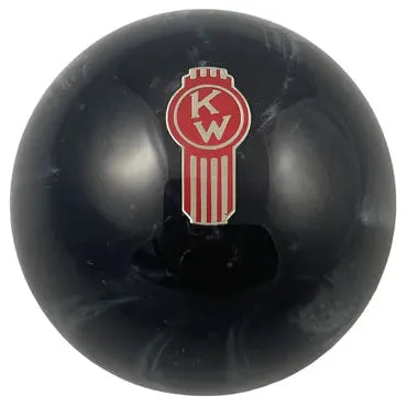 Dark Slate Gray Kenworth Emblem Brake Knobs (5/8"-11 female threads) brake knob Black Pearl Crooked