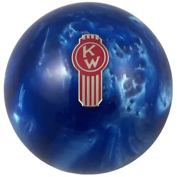 Kenworth Emblem Shift Knobs (1/2"-13 female threads) Twisted Shifterz (Choose Color) SHIFTER Blue Pearl Crooked Dark Slate Blue