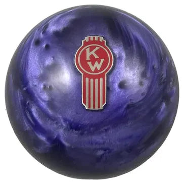 Kenworth Emblem Shift Knobs (1/2"-13 female threads) Twisted Shifterz (Choose Color) SHIFTER Purple Pearl Crooked Dark Slate Blue