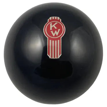 Dark Slate Gray Kenworth Emblem Brake Knobs (5/8"-11 female threads) brake knob Black Crooked