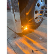 Bumper Light Bracket (1) watermelon light hole universal mount #1030 BUMPER Dim Gray