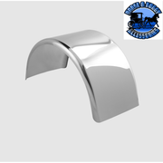 Hogebuilt 83" single axle fenders only Stainless Steel polished Pair #2706 SINGLE AXLE FENDER Light Gray