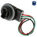 Dark Slate Gray ch-3157-plug 3157 light bulb plug 3 wire super sealed twist-lock w/90 degree wires
