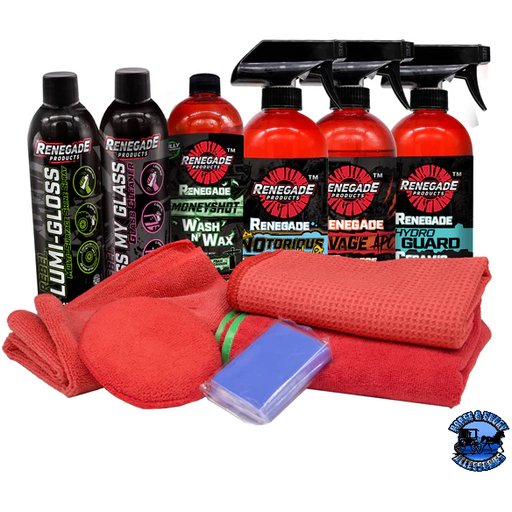 Black Renegade Cars & Coffee Detailing Kit RP-LFGRPKR-CC-kit Renegade Detailing Kits