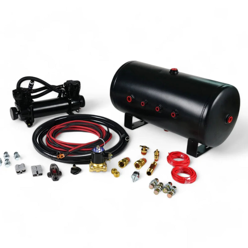 Complete Train Horn Install Kit (Train Horn Not Included) Dark Slate Gray
