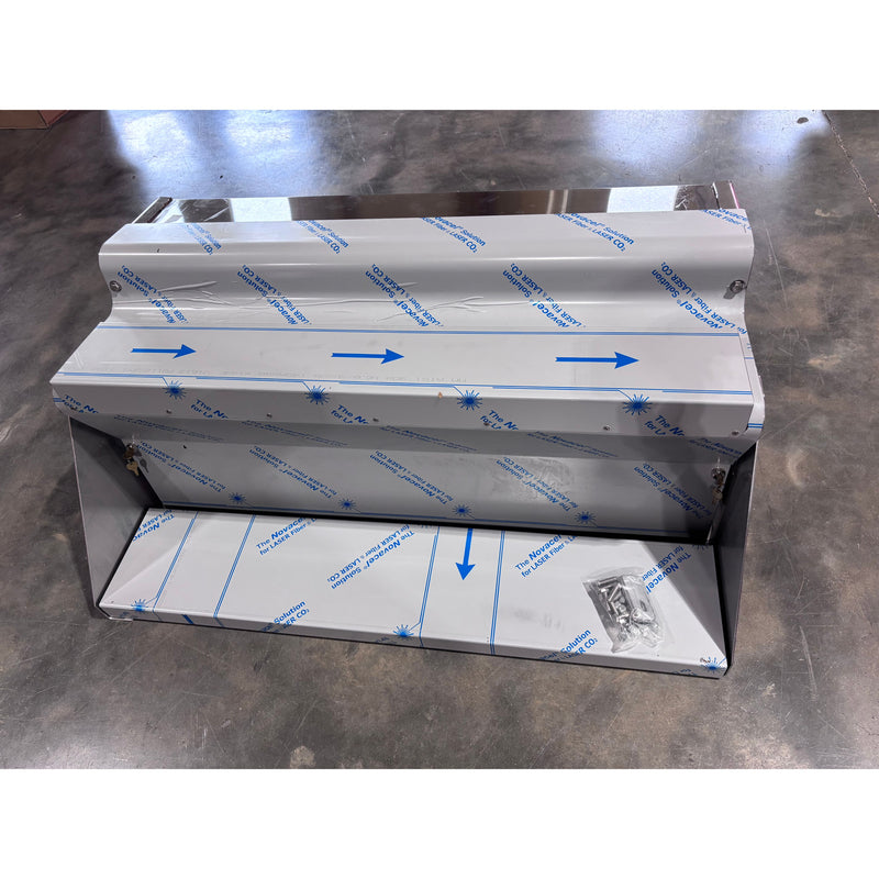 ATA-K-2148 45'' Kenworth S.S BATTERY BOX; COMPLETE W/SIDE PLATE,STEP PLATE & COVER Dim Gray