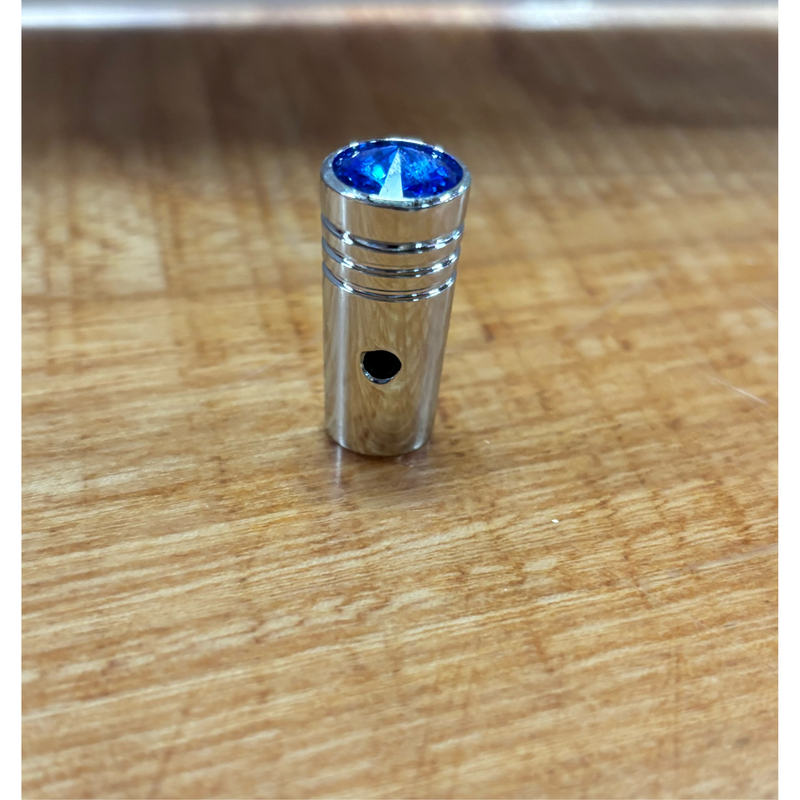 95181 1" UNIVERSAL CR. ALUM.TOGGLE SWITCH EXTEN. W/BLUE CRYSTAL TOGGLE SWITCH Rosy Brown