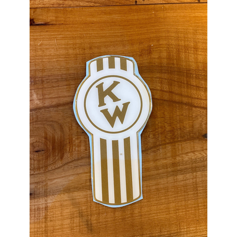Custom Kenworth Emblem Decal Made In The USA (Choose Color)