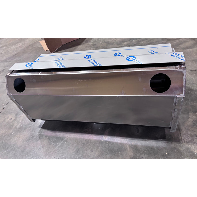 ATA-K-2467 W900L 45" KW Battery Box with tapered back Slate Gray