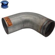 DP-02-8-100-150 FREIGHTLINER | A04-20852 | TURBO | 5" | ALUMINIZED Dim Gray