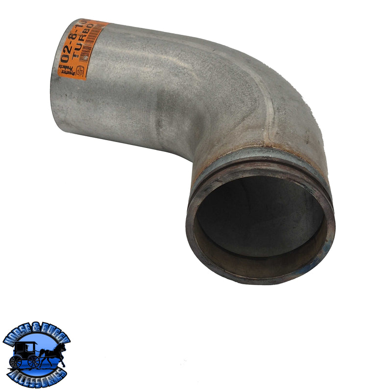 DP-02-8-100-150 FREIGHTLINER | A04-20852 | TURBO | 5" | ALUMINIZED Dim Gray