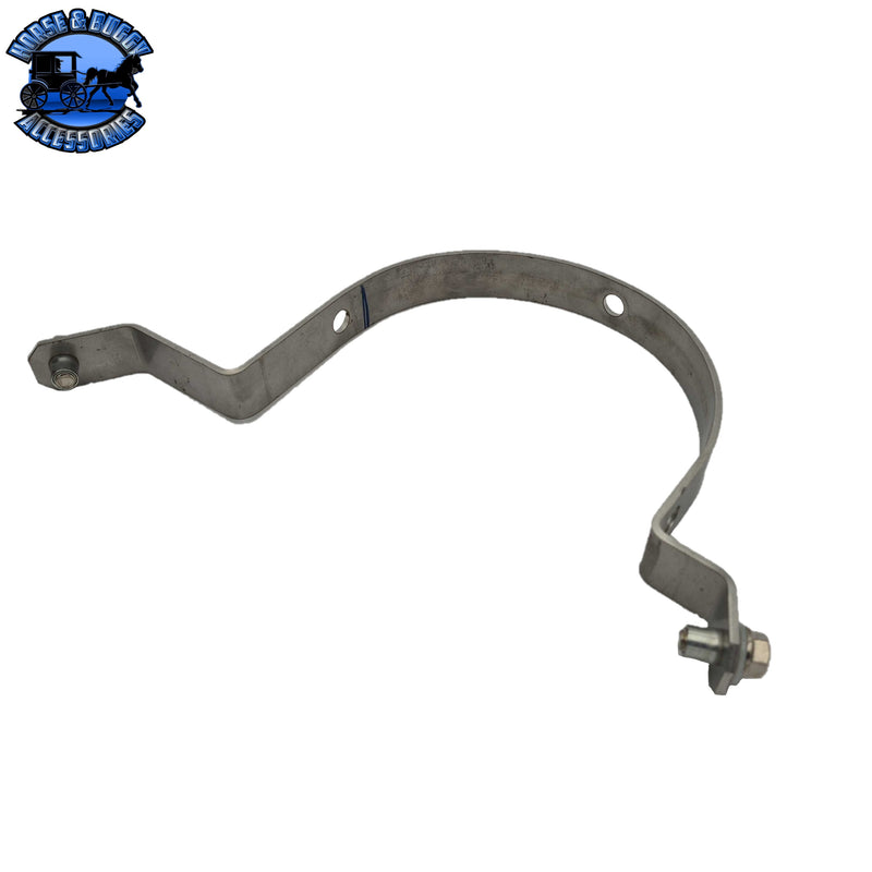 DP-07-8-076-221 KW AREO CAB EXHAUST HEAT SHEILD BRACKET; OUTER