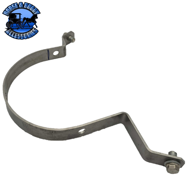 DP-07-8-076-221 KW AREO CAB EXHAUST HEAT SHEILD BRACKET; OUTER