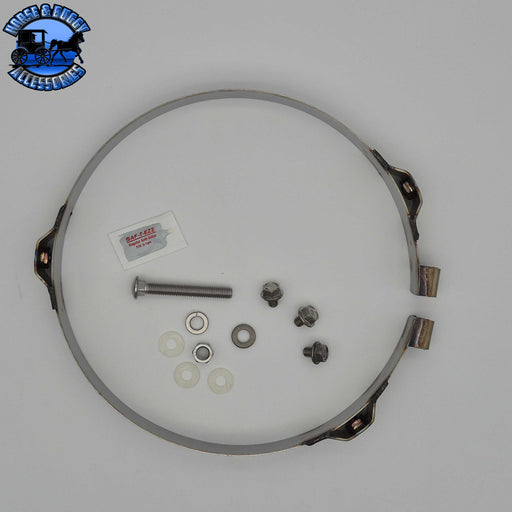 DP-09-8-071-291 10"clamp for heat shield Dark Gray