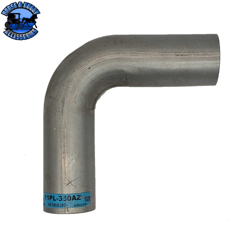 SD-DP-11PL-350AZ 10" 90 DEGREE EXHAUST ELBOW