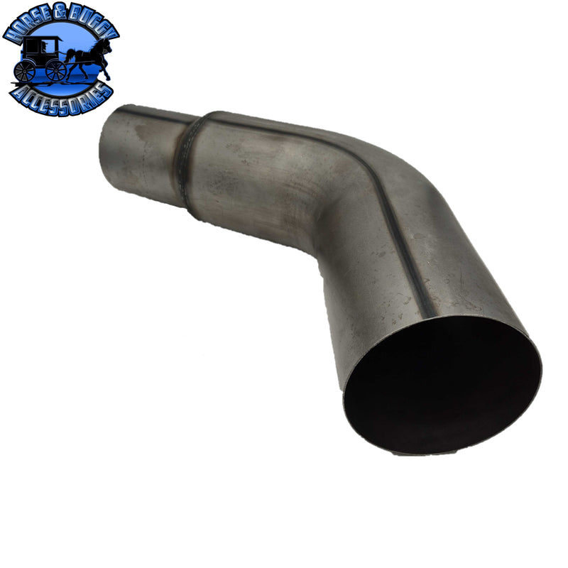 DP-14PB-30566050CP 6'' REDUCED TO 5'' PETE 379 EXHAUST ELBOW W/OUT TAPER LOCK