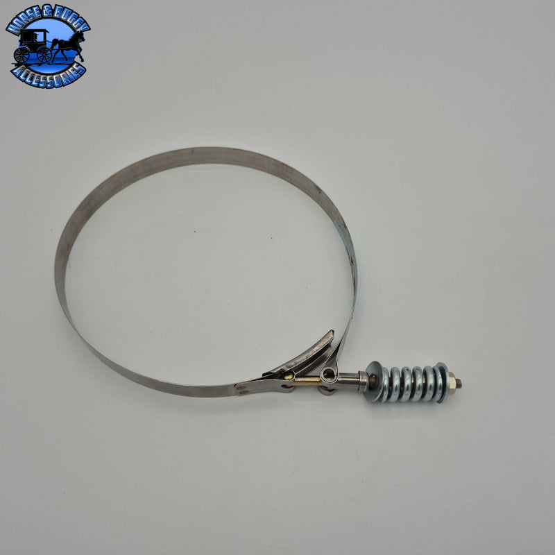 DP-218-750-1 HOSE CLAMP / HD SPRING CLAMP LOADED TBOL Heat Shield Clamp Dark Gray