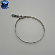 DP-218-750-1 HOSE CLAMP / HD SPRING CLAMP LOADED TBOL Heat Shield Clamp Dark Gray