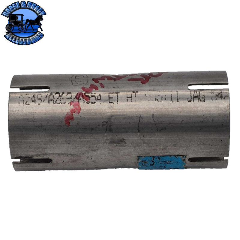 DP-32-200S Straight Tube Couplers - Expanded and Slotted (both sides) - Stainless