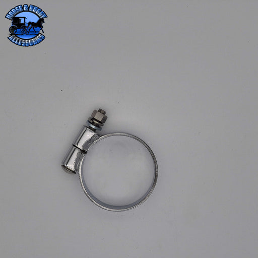 DP-45-300CP CHROME EXHAUST CLAMP Dark Gray