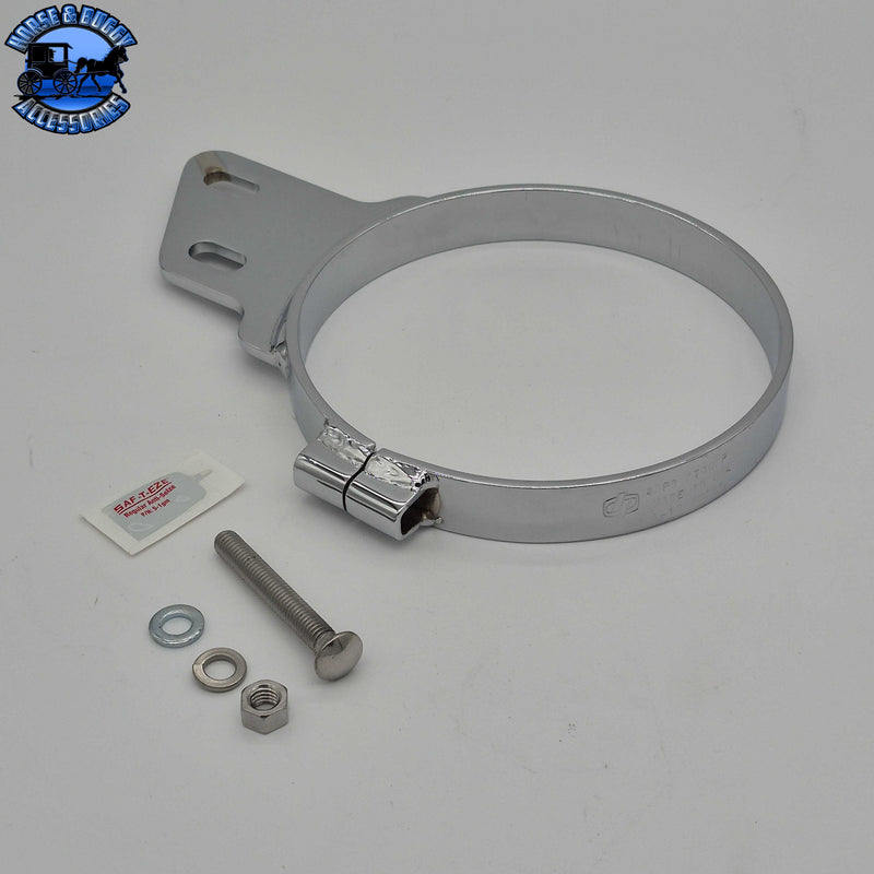 SD-DP-45PB-A700CP NARROW ANGLED PETERBILT CLAMP Dark Gray