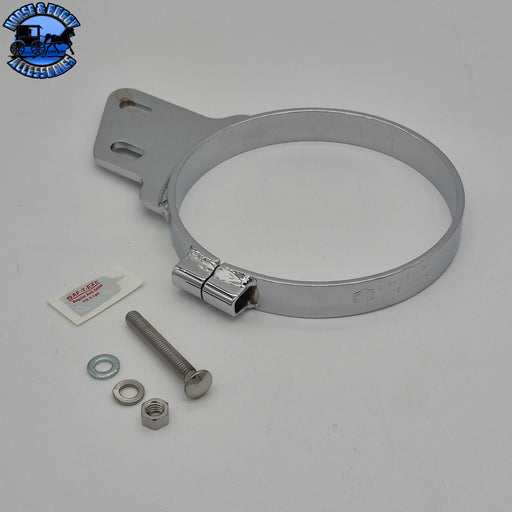 SD-DP-45PB-A700CP NARROW ANGLED PETERBILT CLAMP Dark Gray