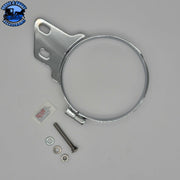 SD-DP-45PB-A700CP NARROW ANGLED PETERBILT CLAMP Dark Gray