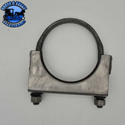 DP-46-300 SADDLE CLAMP ; WELDED SADDLE ; FLAT U Dark Gray