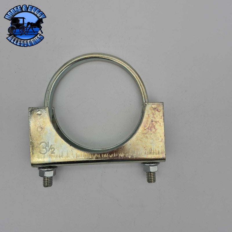 DP-46-350Z SADDLE CLAMP; WELDED SADDLE; FLAT UBOLT Dark Gray