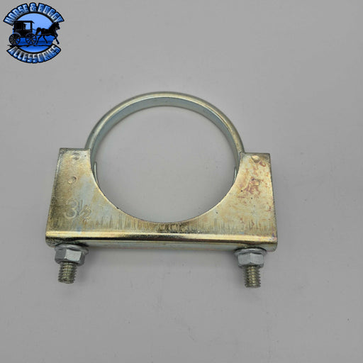 DP-46-350Z SADDLE CLAMP; WELDED SADDLE; FLAT UBOLT Dark Gray