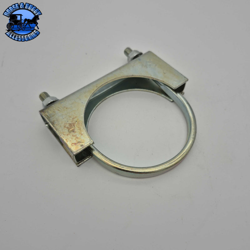 DP-46-350Z SADDLE CLAMP; WELDED SADDLE; FLAT UBOLT Dark Gray