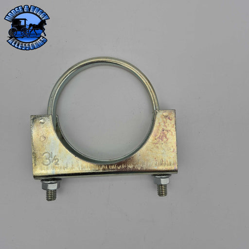 DP-46-350Z SADDLE CLAMP; WELDED SADDLE; FLAT UBOLT Dark Gray