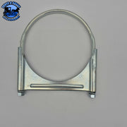 DP-46G-600Z SADDLE CLAMP: GUILLOTINE SADDLE; FI Dark Gray