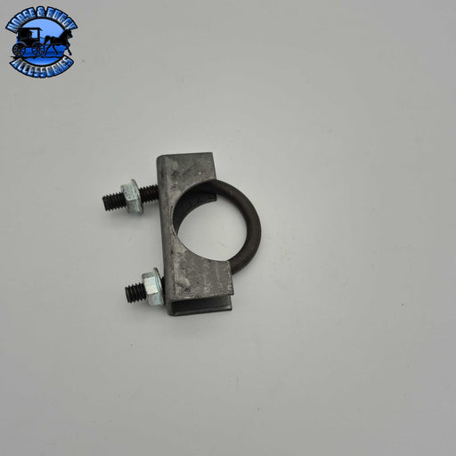 DP-47-150 SADDLE CLAMP | OPEN SADDLE | ROUND UBOLT | CARBON STEEL Dark Gray