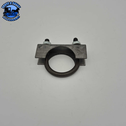 DP-47-150 SADDLE CLAMP | OPEN SADDLE | ROUND UBOLT | CARBON STEEL Dark Gray