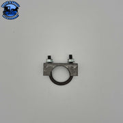 DP-47-150 SADDLE CLAMP | OPEN SADDLE | ROUND UBOLT | CARBON STEEL Dark Gray