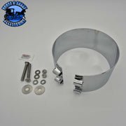 DP-50BJ-500SCP 5'' BRACKETLESS EXHAUST CLAMP Dark Gray