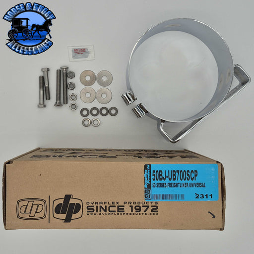 DP-50BJ-UB700SCP 50 SERIES UB STYLE CHROMED STAINLESS Dark Gray