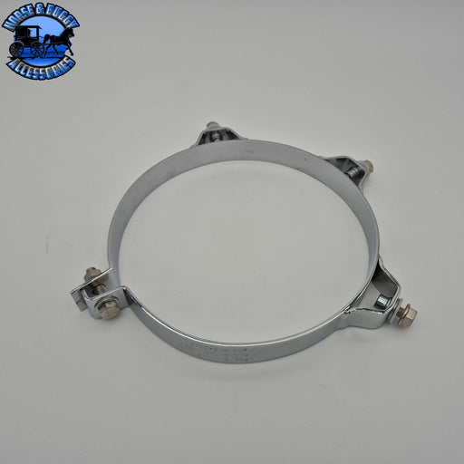 DP-85SC-800-3CP MUFFLER SHEILD STACK CLAMP; 3 MOUNT Dark Gray