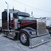 #02-1210510 stainless lower bottom grille radiator trim for Kenworth oem replacement Light Slate Gray