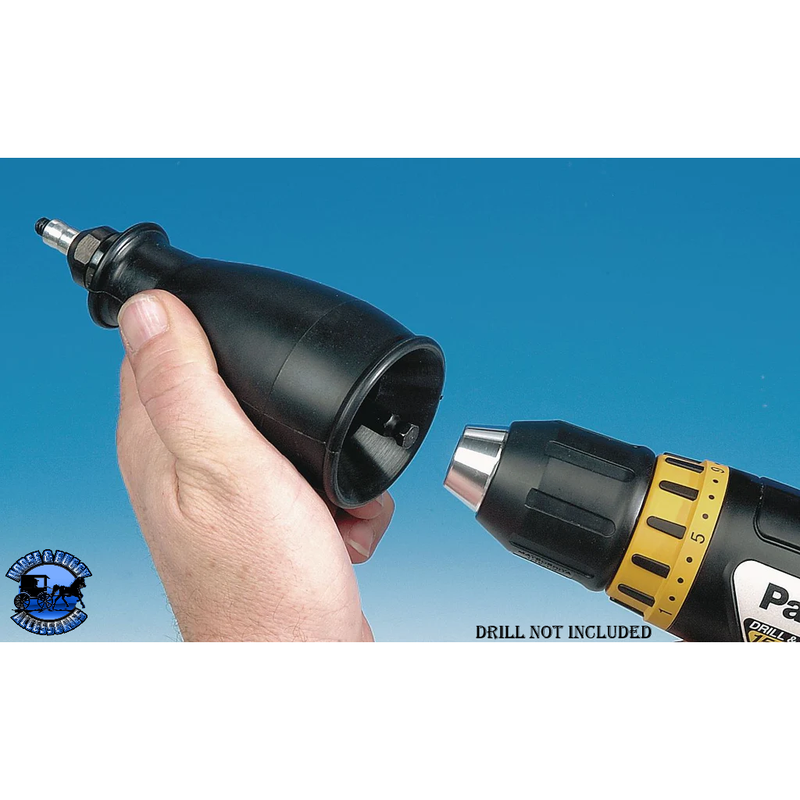 LP-28613  Cordless Drill Threaded Insert Installation Tool, 1/4" Pipe Size, 14mm Maximum Stroke, 6.35mm Drive Shank, 5.12 x 2.36"