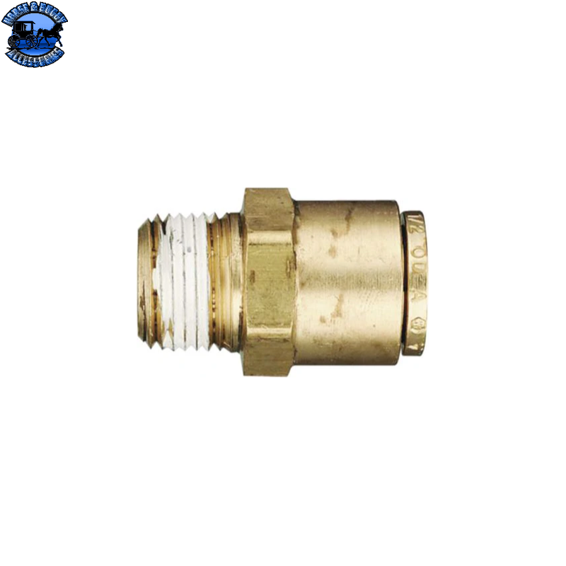 Conector DOT Macho Latón 3/8 x 1/4-18