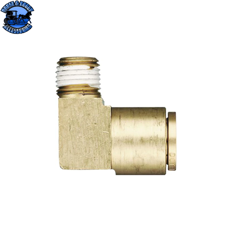 LP-27187 1/4x3/8 PSH CONNECT BRASS MI/ELB