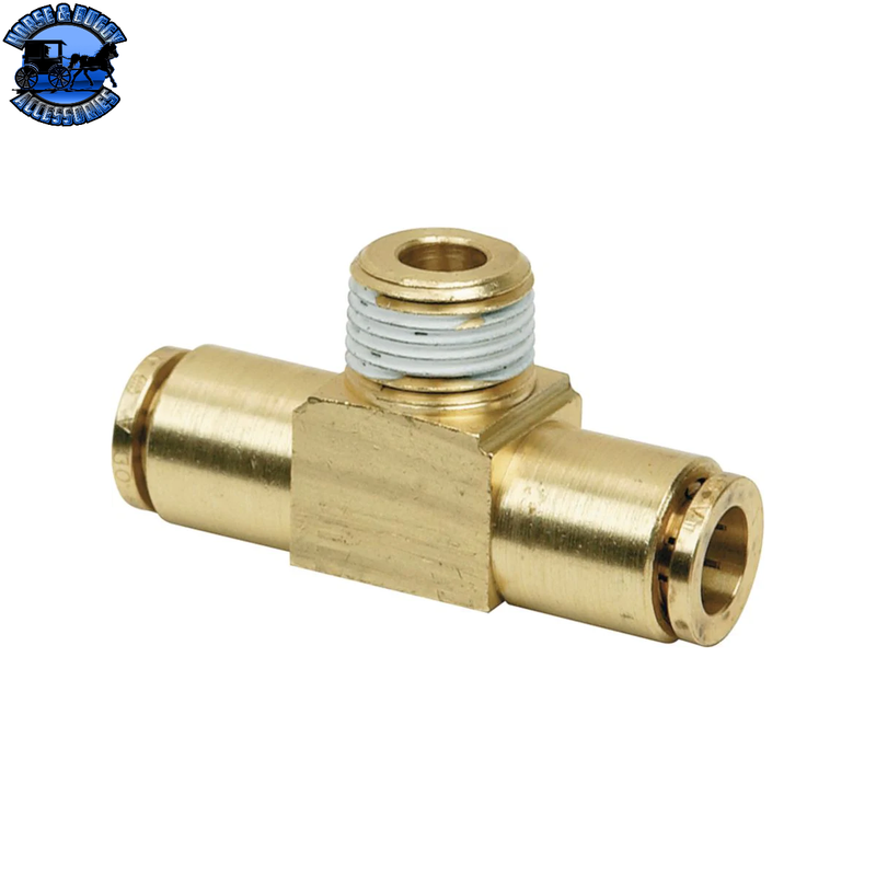 LP-28989 DOT Branch Tee Male Brass 3/8 x 3/8 x 1/4-18